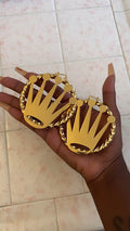 Rolex Crown Hoops