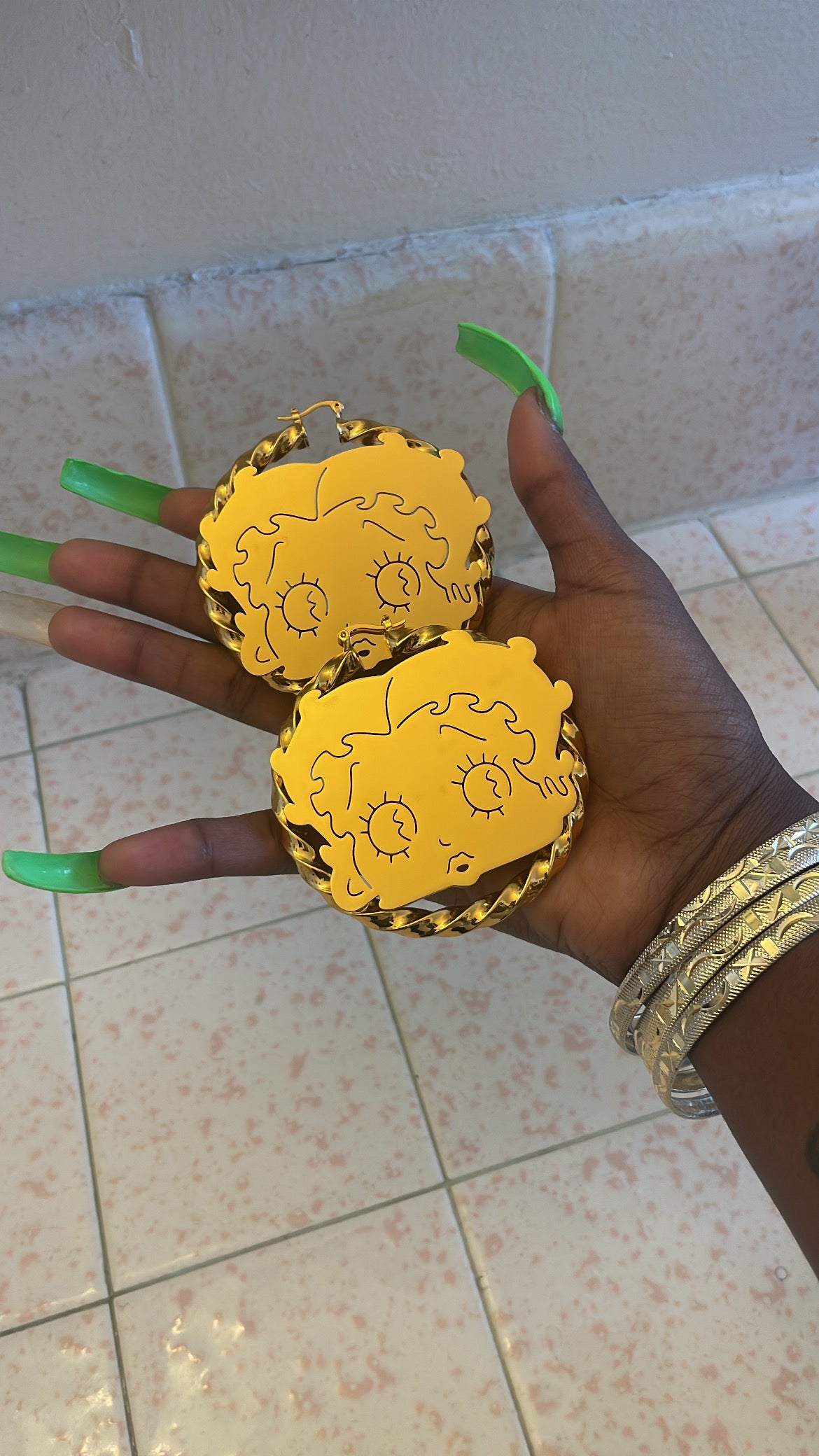 Betty Boop Hoops