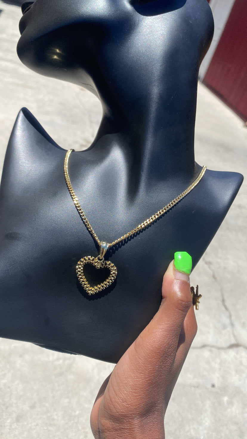 Rolex Heart Chain