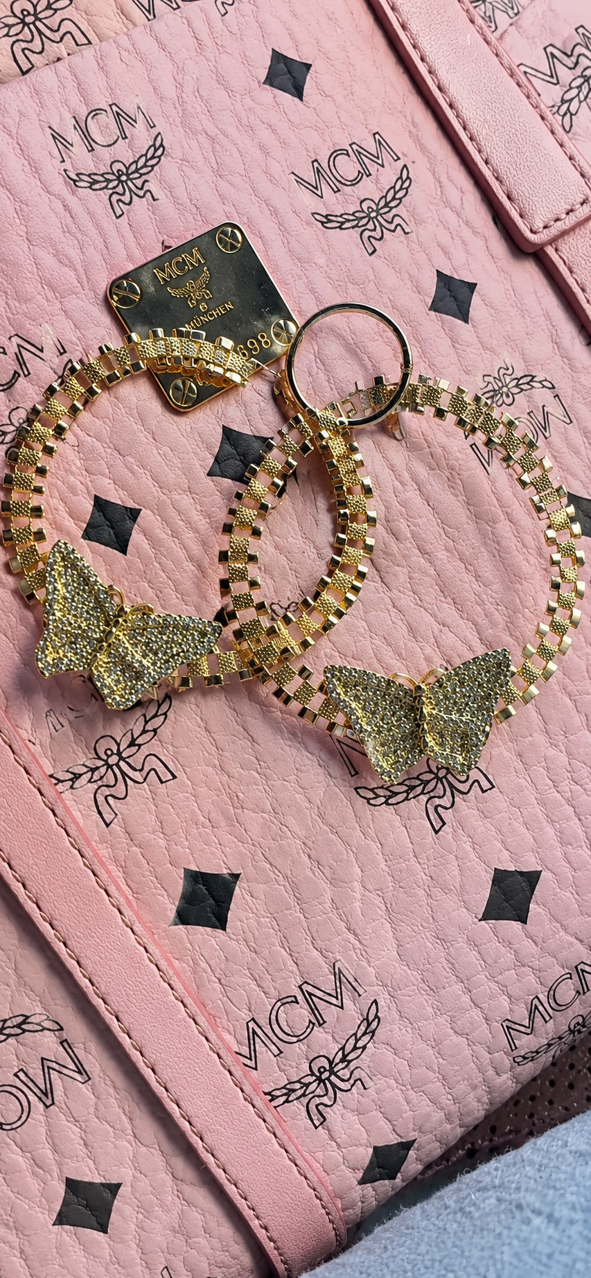 Rolex Butterfly Hoops