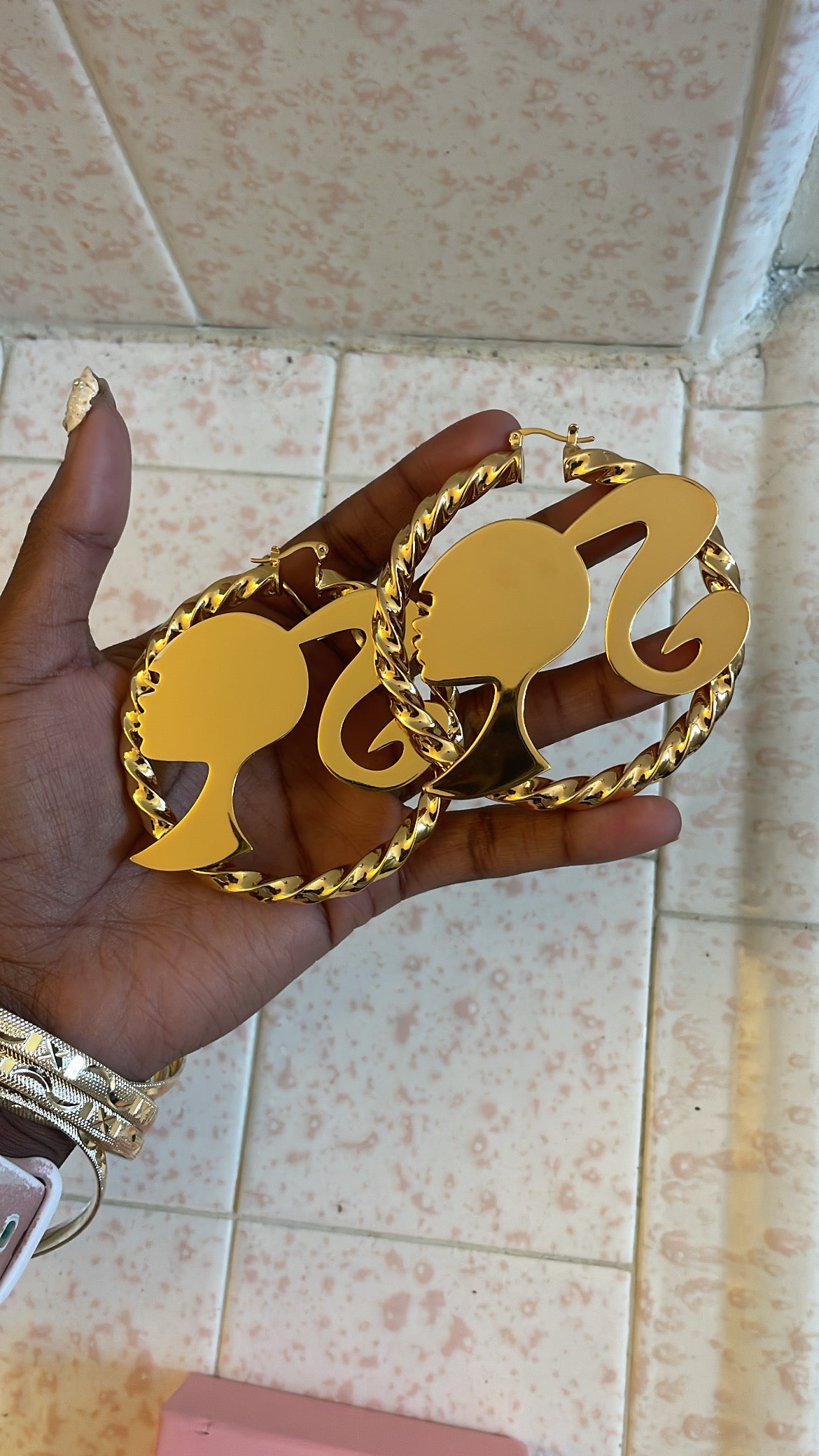 Doll Hoops 18K Gold