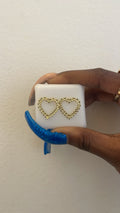 Rolex Heart Earrings